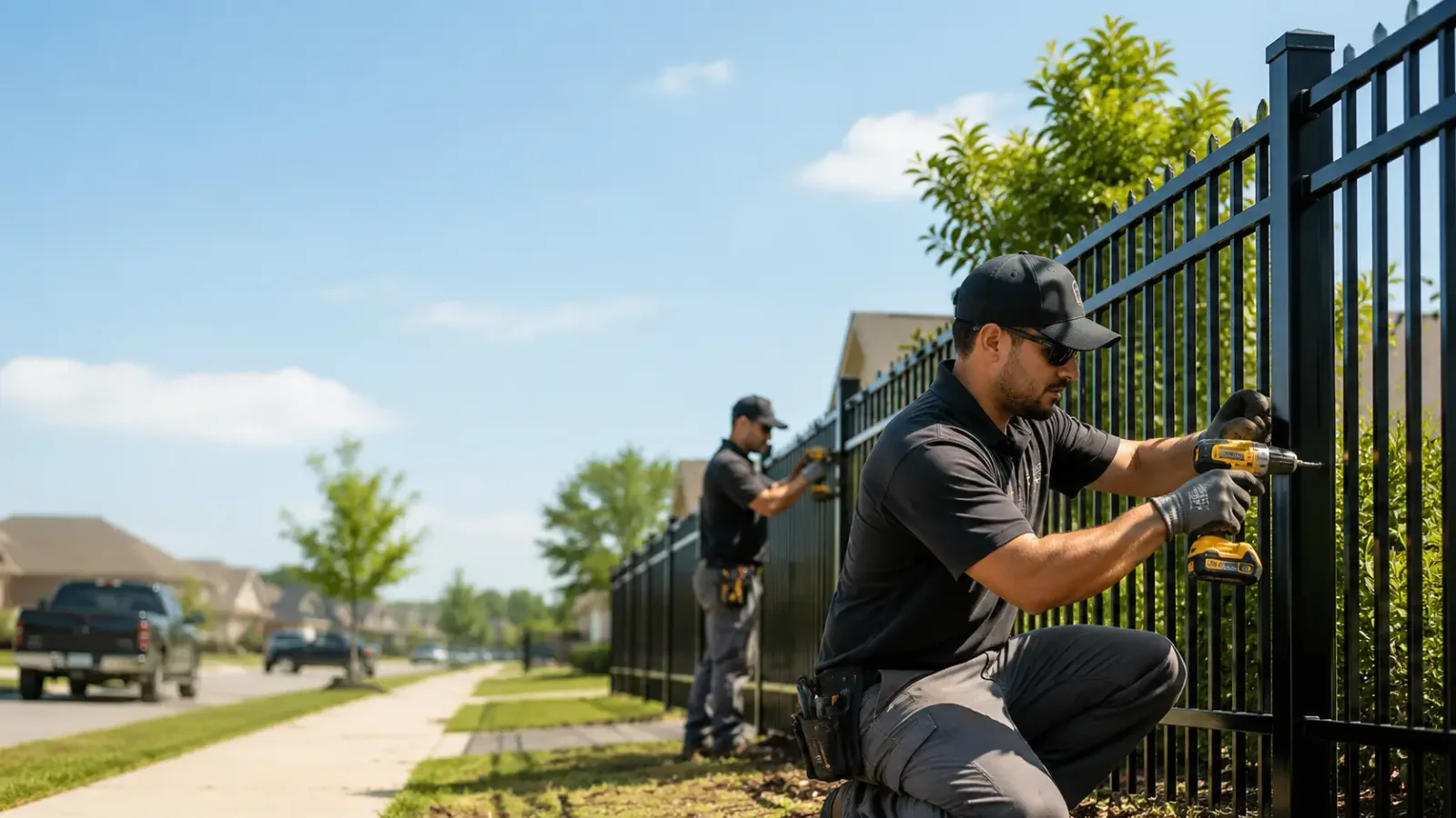 Metal Fence Installation in Clarksville, IA